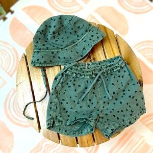 Buho Animal organic cotton sun hat BABY 0-9 mos